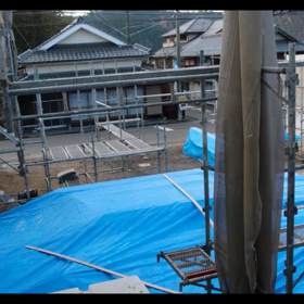 上棟式③-タイムラプス-の画像