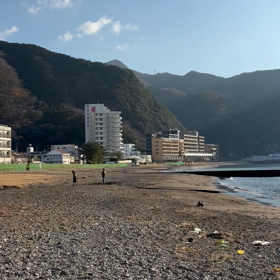 土肥温泉♨️の海岸の画像