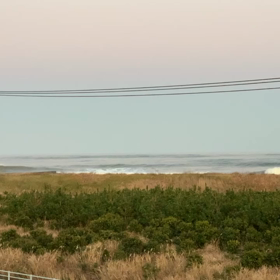 1月1日千葉北、東浪見の朝の波の画像