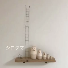 今日はwire art の紹介動画を作りました！の画像