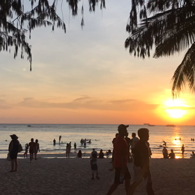 素敵な夕陽をお届けの画像