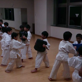 空手の先生の手伝いと稽古の画像