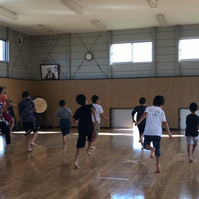 体操教室で基礎体力向上！の画像