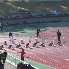 チャレンジカップ４年男子100mビデオ動画の画像