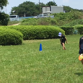 Ｂチームバトン練習⑧の画像