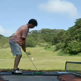 足を使ってゆっくり振りたいの画像