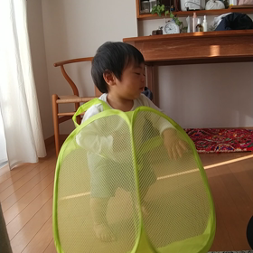 保育園の持ち物準備。の画像