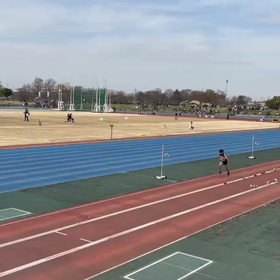 男子走り幅跳び⑬の画像