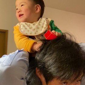 パパ大好きの画像