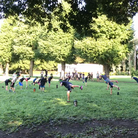 バランス・大股歩行・バランス④の画像