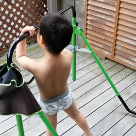 長男が5歳で逆上がりできるように！の画像