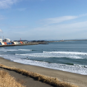 本日の仙台新港の画像