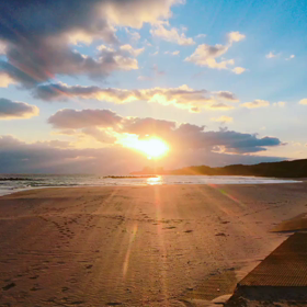 12時間寝＆昨日の空の綺麗さ♡の画像