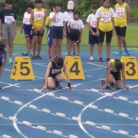 女子100ｍビデオ動画⑧の画像