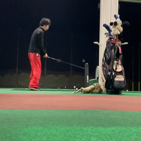 ラウンドに向けての練習の画像