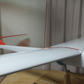 ラジコングライダー  自作バード オブ タイム完成‼️の画像