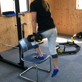 張りのあるヒップの画像