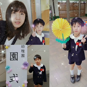 卒園式。の画像