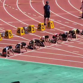 ５年女子100m⑤の画像