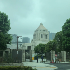 国会議事堂/車窓よりの画像