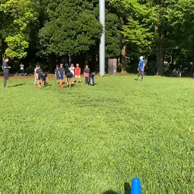 ダッシュ練習(ピンクチーム)の画像