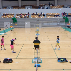 【帯広大谷高校バドミントン部選抜予選会in釧路⑤】の画像