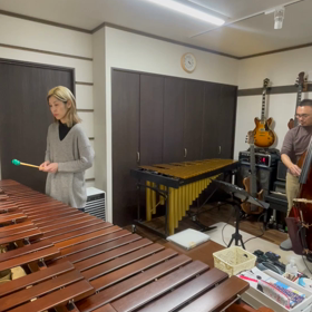 休みの日は練習の画像