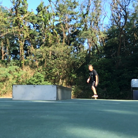 通勤途中のスケート   その3 七転び八起きの画像