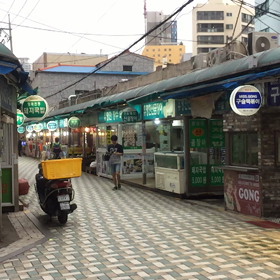 海雲台市場の画像