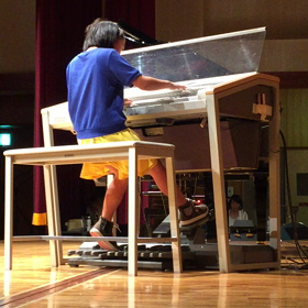 夏の発表会♪エレクトーン演奏の画像