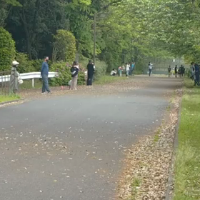リレー選考会(男子)ゴール付近⑥の画像