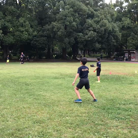 ジャベリックボール投げ本番想定練習①の画像