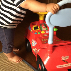 手押し車デビューの画像