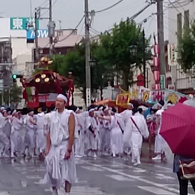 お祭り久々のお祭りの画像