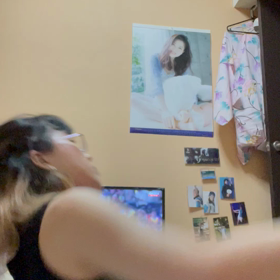 アクロバットの練習の画像