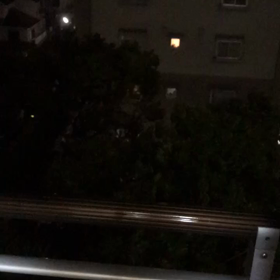 葛飾区の台風状況 21時頃の画像