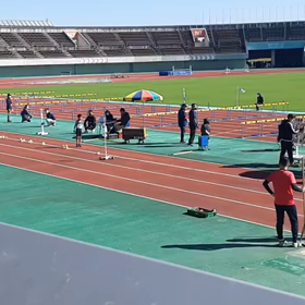 クラブ交流男子走り幅跳び①の画像