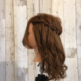 ヘアアレンジ動画の画像