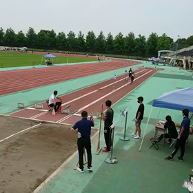 川越選手権走り幅跳び⑫の画像