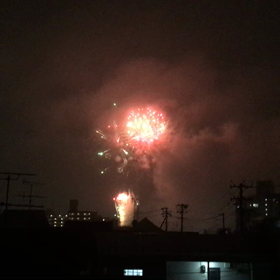 広瀬川灯ろう流しの画像