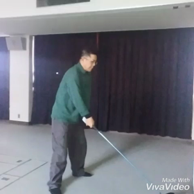 ドライバー切り返し素振りの画像