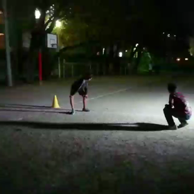 闇夜の特訓 その１の画像