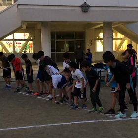 川越小 1500m練習①の画像