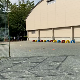 400mインターバル①(緊急事態宣言前の練習風景)の画像