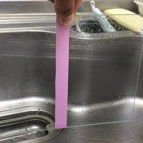 水性完全無機コート剤！超親水性の実演動画！の画像