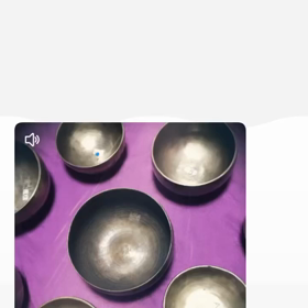 今日のシンギングボウル音浴の画像