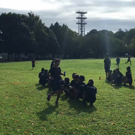 10色リレーバトンパス②の画像