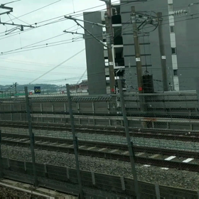 電車の車内にて。の画像