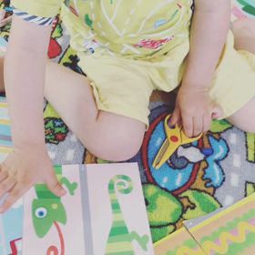 Horrible three と はさみの画像