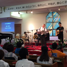 ゴスペルバンドデビューの画像